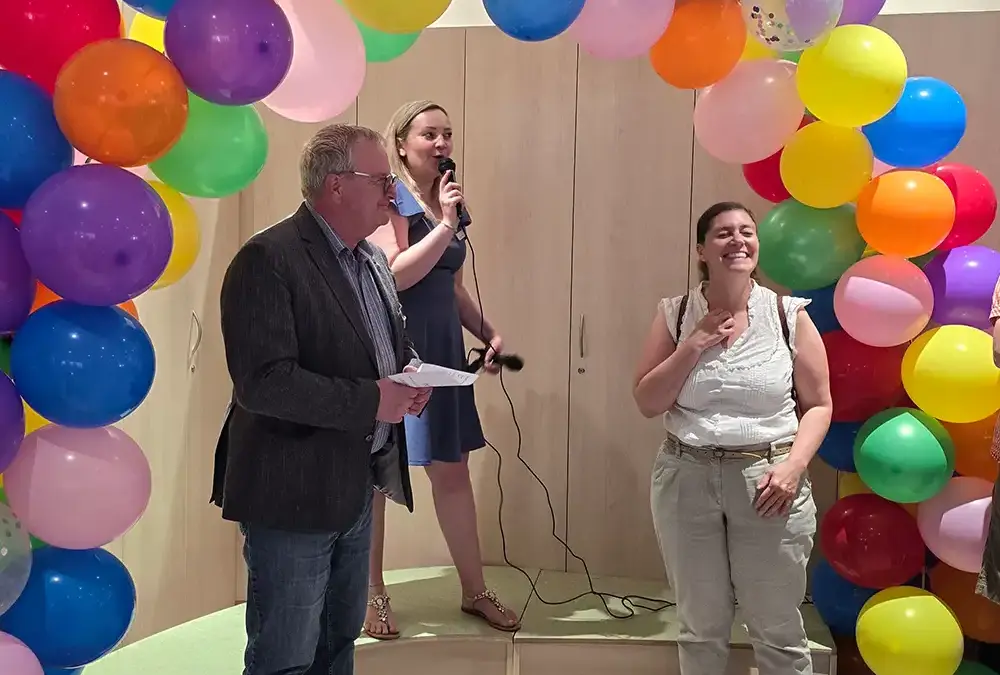 Ein unvergesslicher Tag: Die Eröffnung der neuen Räumlichkeiten der Kindertagesstätte Ladeholzstraße