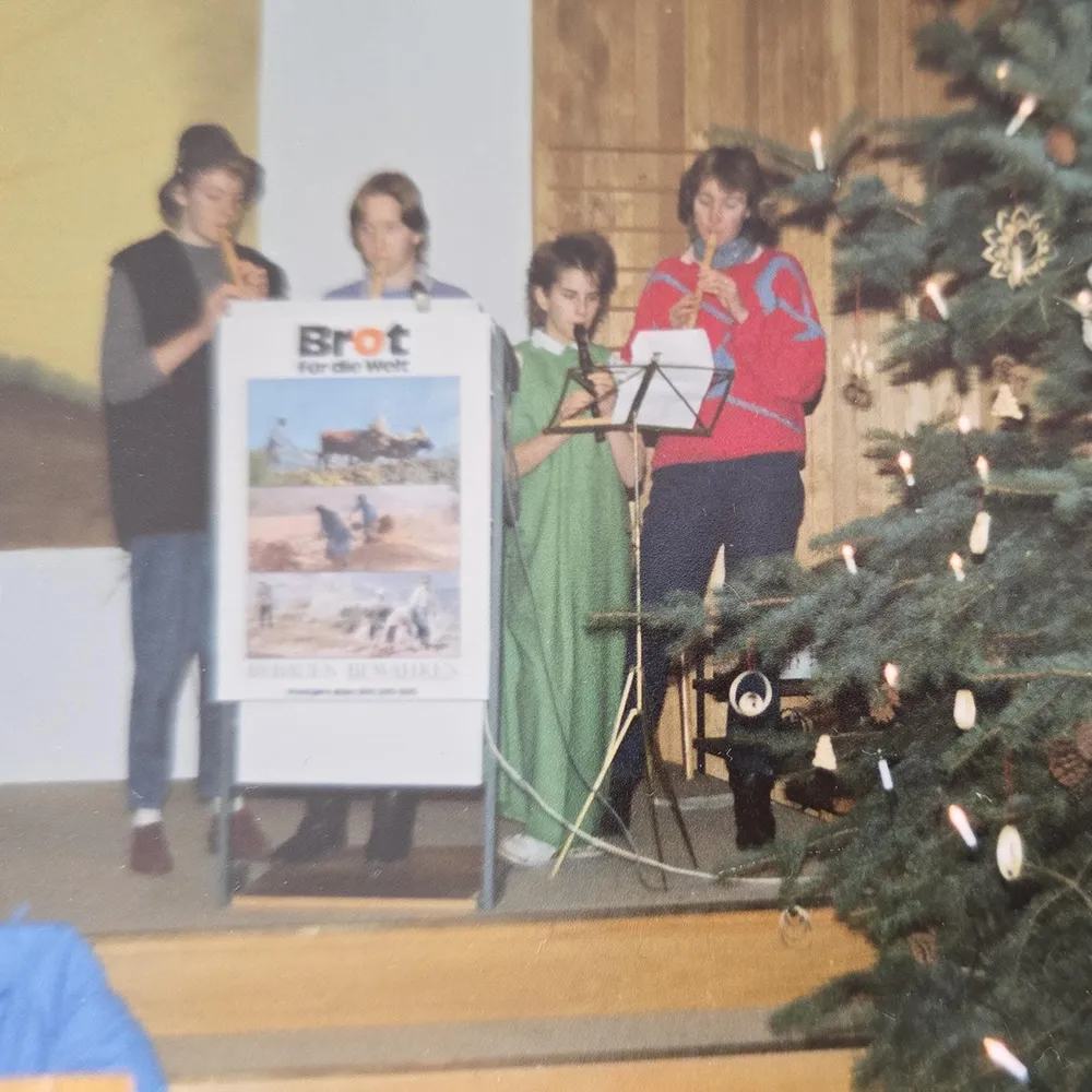 Daniela Busche, Bürgermeisterkandidatin, Weihnachtskonzert mit der Flöte