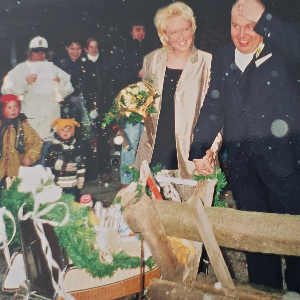 Daniela Busche, Bürgermeisterkandidatin, Hochzeit