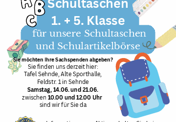 Spendenaufruf Schulranzenaktion